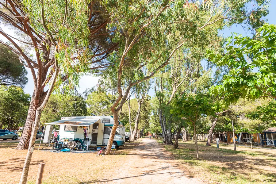 Campingpltze in Hyres in der Domaine Ceinturon III